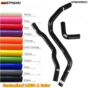 EPMAN Silicone Radiator hose kit 3pcs For Honda FIT Jazz L13 L15 GD1 GD5  EPMHDR021