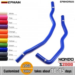 EPMAN Silicone Radiator hose kit 2pcs For Honda S2000 F20C AP1/2 99 - 07 EPMHDR025 (Pre-Order ONLY)