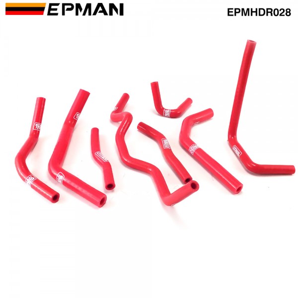 EPMAN Heavyset 14 Piece Silicone Radiator hose kit For Honda Civic Fn2 Type R 2006-2010 EPMHDR028 (Pre-Order ONLY)