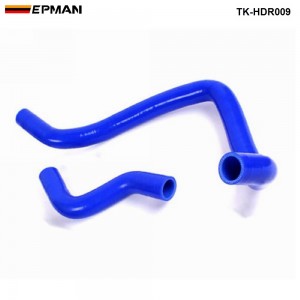 Tansky-Silicone Radiator hose kit 2pcs For Honda CIVIC D15/D16 EG/EK 1.6L 92-00 (2pcs) TK-HDR009