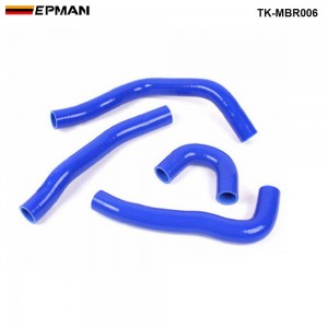 EPMAN 4PCS Silicone Turbo Radiator Hose Kit For Mitsubishi Lancer Evolution X TK-MBR006 (Pre-Order ONLY)