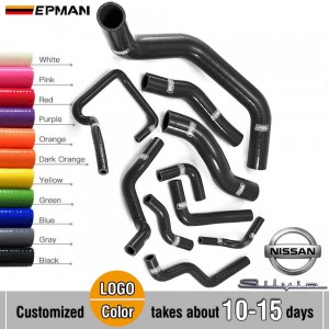 EPMAN Turbo Heater And Radiator Hose Kit 10PCS For Nissan Silvia S13 S14 S15 180SX 200SX SR20DET  EPMNSR002A (Pre-Order ONLY)