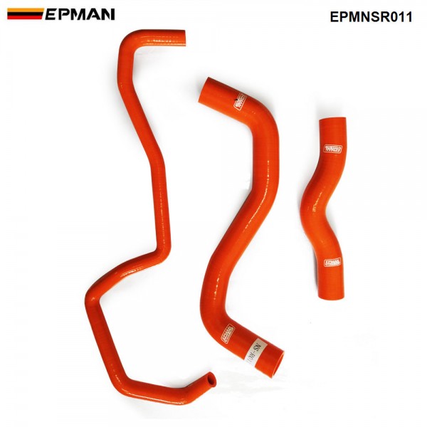EPMAN Silicone Intercooler Turbo Radiator Hose Kit For Nissan Fairlady 350Z Z33 VQ35 03-06 (3pcs) EPMNSR011 (Pre-Order ONLY)