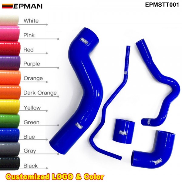 EPMAN - Silicone Intercooler Turbo Boost Hose Kit For Seat 1.8T 150 / A3 150ps (5pcs) EPMSTT001 EPMAN - Silicone Intercooler Turbo Boost Hose Kit For Seat 1.8T 150 / A3 150ps (5pcs) EPMSTT001