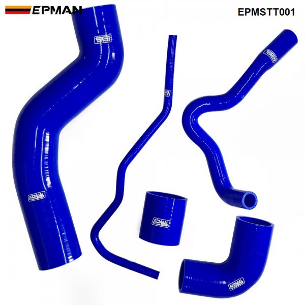 EPMAN - Silicone Intercooler Turbo Boost Hose Kit For Seat 1.8T 150 / A3 150ps (5pcs) EPMSTT001 EPMAN - Silicone Intercooler Turbo Boost Hose Kit For Seat 1.8T 150 / A3 150ps (5pcs) EPMSTT001