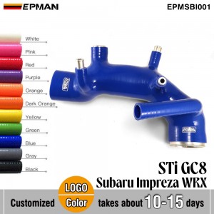 EPMAN 1PC Silicone intercooler Turbo Intake Induction Hose Kit For Subaru Impreza WRX STi GC8 96-98 EPMSBI001 (Pre-Order ONLY)