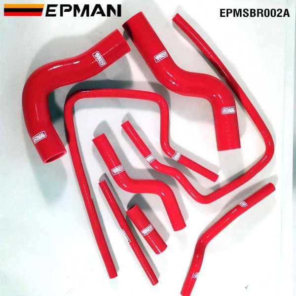 EPMAN 8PCS Silicone Intercooler Turbo Radiator Heater Hose Kit For Subaru Impreza WRX STi GC8 EJ20 96-00 EPMSBR002A (Pre-Order ONLY) EPMAN 8PCS Silicone Intercooler Turbo Radiator Heater Hose Kit For Subaru Impreza WRX STi GC8 EJ20 96-00 EPMSBR002A (Pre-Order ONLY)