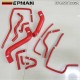 EPMAN 11PCS Silicone Radiator Heater hose kit For Subaru Impreza WRX STi GDB EJ20 00-07 EPMSBR005A (Pre-Order ONLY)