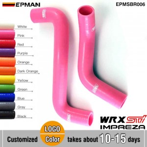 EPMAN 2PCS Silicone Radiator Hose Kit For Subaru Impreza GRB STI WRX 08-10 EPMSBR006 (Pre-Order ONLY)