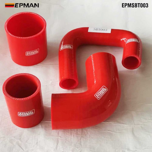 EPMAN 4PCS Silicone Turbo Hose Kit For Subaru Impreza GC8 EJ20 2.0 STi 99-00 EPMSBT003 (Pre-Order ONLY)