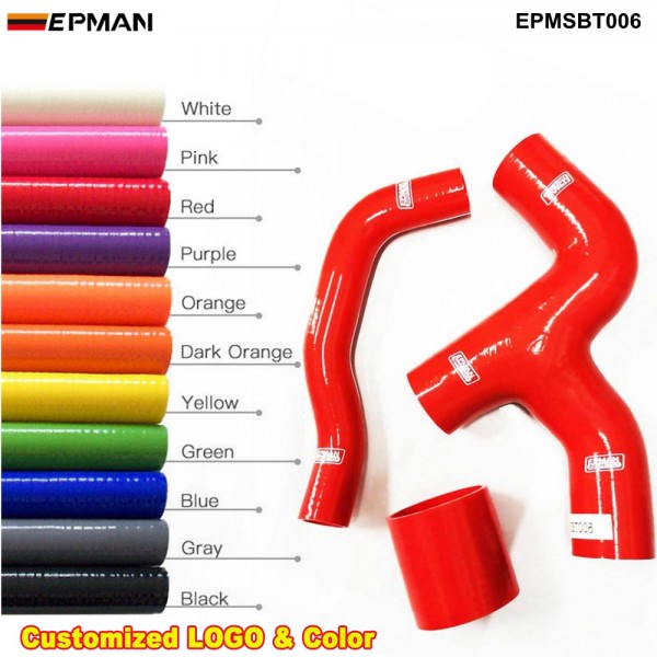 EPMAN 3PCS Silicone Intercooler Y-Pipe Hose kit For Subaru WRX GDA/GGA 2.0 00-07 EPMSBT006 (Pre-Order ONLY) EPMAN 3PCS Silicone Intercooler Y-Pipe Hose kit For Subaru WRX GDA/GGA 2.0 00-07 EPMSBT006 (Pre-Order ONLY)