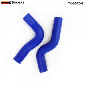 EPMAN 2PCS Silicone Intercooler Turbo Radiator Hose Kit For Subaru Impreza WRX STi GC8 EJ20 96-00 TK-SBR002 (Pre-Order ONLY)
