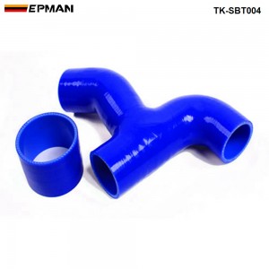 EPMAN 2PCS Silicone Intercooler Y-Pipe Hose kit For Subaru Impreza WRX GC8 EJ20 2.0 96-00 TK-SBT004 (Pre-Order ONLY)