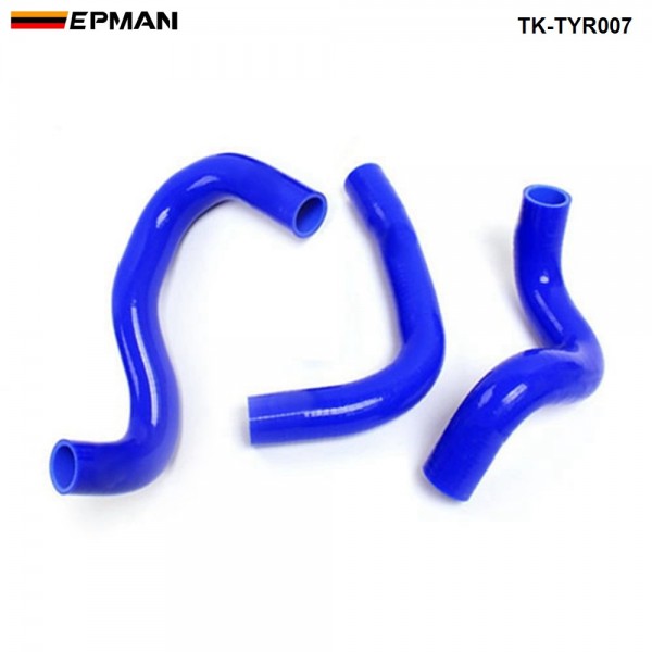 Tansky Silicone Radiator Hose Kit 3pcs For Toyota Corolla New Altis 2010+ (3pcs) TK-TYR007