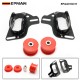 EPMAN Rear Trailing Arm Bracket with 80A Rear Trailing Arm Bushings For BMW E36 E46 1999-2006 Z4 E85 E86 2003-2008 EPAA01G311