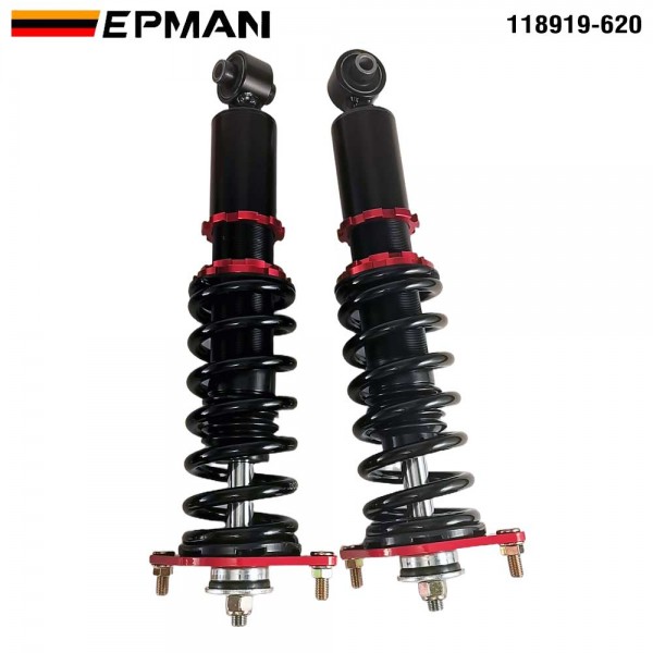 EPMAN Coilovers Spring Struts Racing Suspension Coilover Kit Shock Absorber for Subaru Forester 2009-2013 3rd. Generation (RANDOM COLOR)