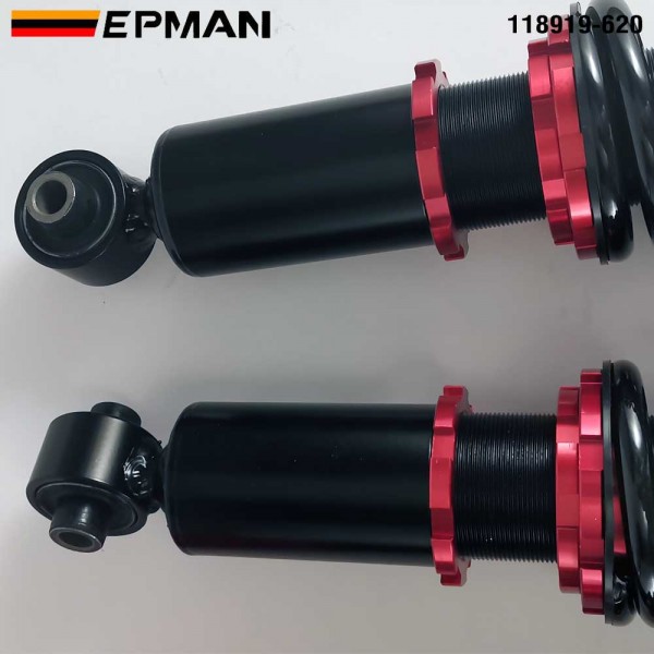 EPMAN Coilovers Spring Struts Racing Suspension Coilover Kit Shock Absorber for Subaru Forester 2009-2013 3rd. Generation (RANDOM COLOR)
