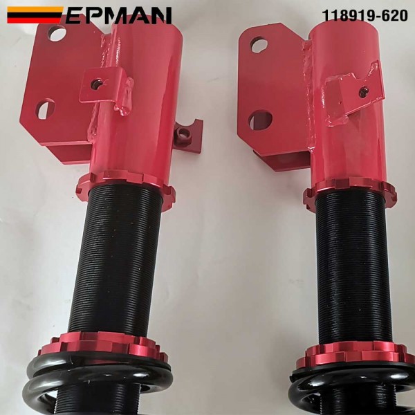EPMAN Coilovers Spring Struts Racing Suspension Coilover Kit Shock Absorber for Subaru Forester 2009-2013 3rd. Generation (RANDOM COLOR)