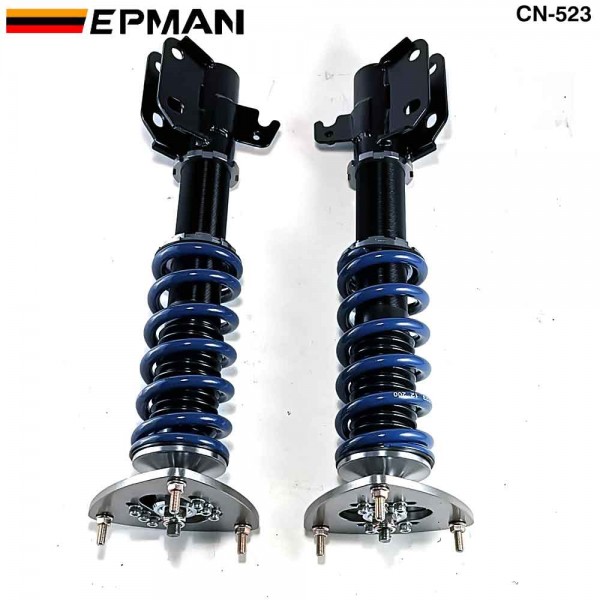 EPMAN Coilovers Spring Struts Racing Suspension Coilover Kit Shock Absorber For 02-07 Subaru WRX /2004 Sti ONLY CN-523 (RANDOM COLOR)