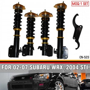 Tansky Coilovers Spring Struts Racing Suspension Coilover Kit Shock Absorber For 02-07 Subaru WRX /2004 Sti ONLY CN-523  (RANDOM COLOR)