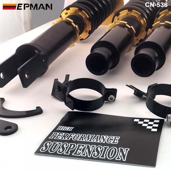 EPMAN Coilovers Spring Struts Racing Suspension Coilover Kit Shock Absorber For 1990-1997 Honda Accord EX LX DX SE CN-536 (RANDOM COLOR) EPMAN Coilovers Spring Struts Racing Suspension Coilover Kit Shock Absorber For 1990-1997 Honda Accord EX LX DX SE CN-536 (RANDOM COLOR)