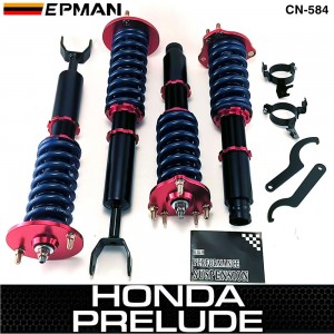 EPMAN Coilover Suspension Lowering Kits Shock Absorber Front and Rear FOR 92-01 Honda Prelude 1992-2001 CN-584  (RANDOM COLOR)