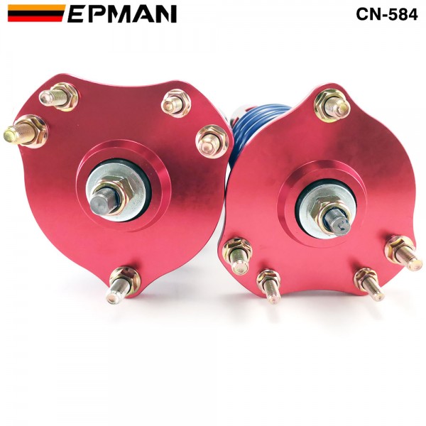EPMAN Coilover Suspension Lowering Kits Shock Absorber Front and Rear FOR 92-01 Honda Prelude 1992-2001 CN-584  (RANDOM COLOR)
