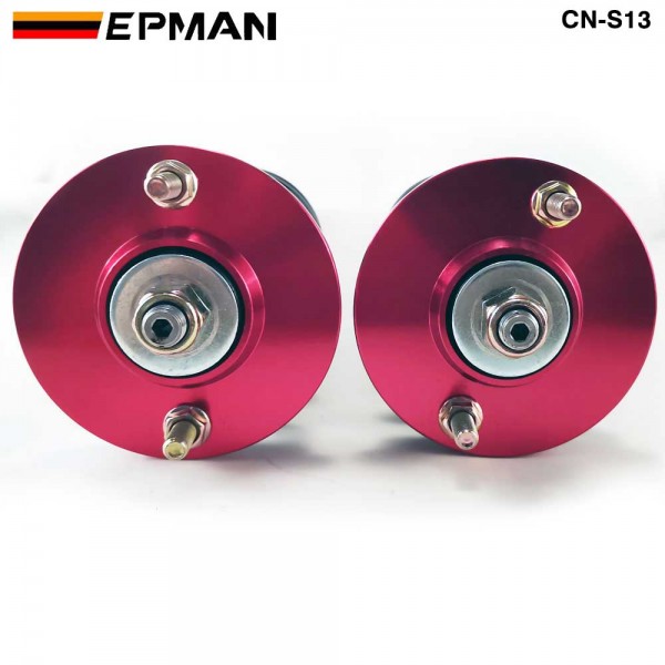 EPMAN Coilovers Spring Struts Racing Suspension Coilover Kit 16 Way Shock Absorber for Nissan 89-94 240SX S13 CN-S13 (RANDOM COLOR) EPMAN Coilovers Spring Struts Racing Suspension Coilover Kit 16 Way Shock Absorber for Nissan 89-94 240SX S13 CN-S13 (RANDOM COLOR)