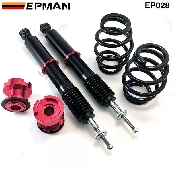 EPMAN Coilovers Spring Struts Racing Suspension Coilover Kit Shock Absorber for Honda Fit 09+ / City / Freed EP028 (RANDOM COLOR) EPMAN Coilovers Spring Struts Racing Suspension Coilover Kit Shock Absorber for Honda Fit 09+ / City / Freed EP028 (RANDOM COLOR)