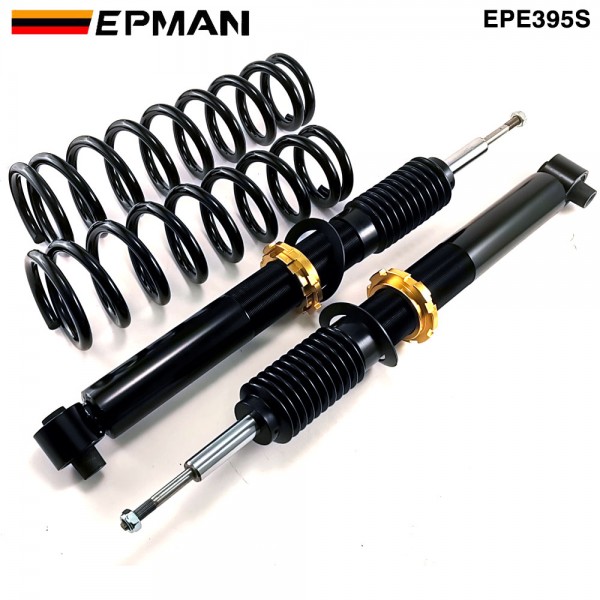 EPMAN Coilover Suspension Lowering Kit Shock Absorber For BMW 525i 528i 530i 540i EPE395S (RANDOM COLOR) EPMAN Coilover Suspension Lowering Kit Shock Absorber For BMW 525i 528i 530i 540i EPE395S (RANDOM COLOR)