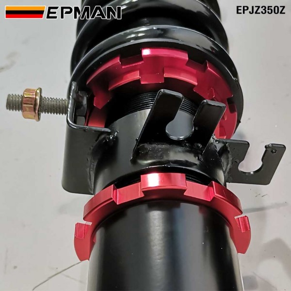 EPMAN Coilovers Spring Struts Racing Suspension Coilover Kit Shock Absorber For 02-08 Nissan 350Z Infinity G35 EPJZ350Z (RANDOM COLOR) EPMAN Coilovers Spring Struts Racing Suspension Coilover Kit Shock Absorber For 02-08 Nissan 350Z Infinity G35 EPJZ350Z (RANDOM COLOR)