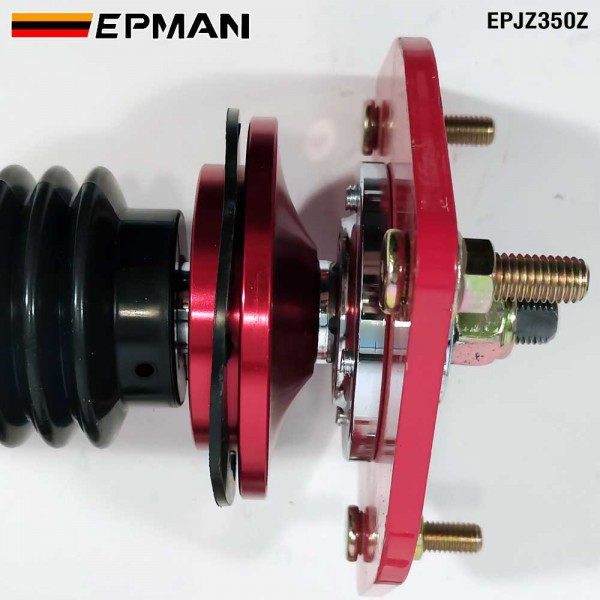 EPMAN Coilovers Spring Struts Racing Suspension Coilover Kit Shock Absorber For 02-08 Nissan 350Z Infinity G35 EPJZ350Z (RANDOM COLOR) EPMAN Coilovers Spring Struts Racing Suspension Coilover Kit Shock Absorber For 02-08 Nissan 350Z Infinity G35 EPJZ350Z (RANDOM COLOR)