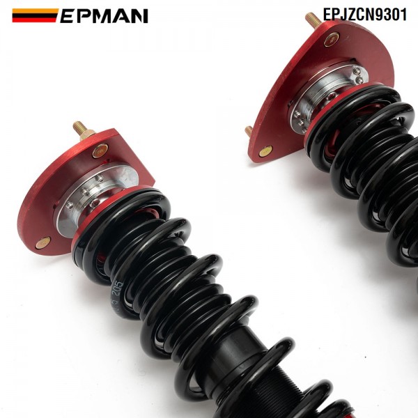 EPMAN Coilovers Spring Struts Racing Suspension Coilover Kit Shock Absorber for 93-01 Subaru WRX GC8 EPJZCN9301 (RANDOM COLOR)