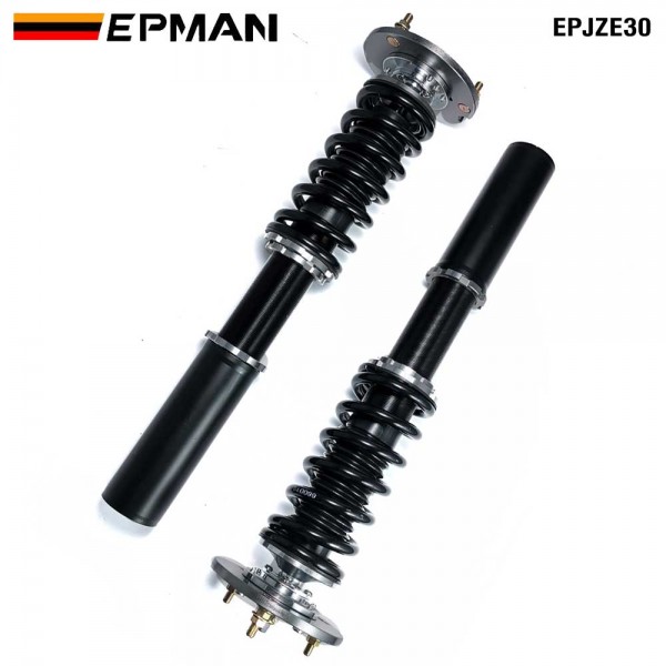 EPMAN Coilovers Spring Struts Racing Suspension Coilover Kit Shock Absorber for BMW E30 316 1987 EPJZE30 (RANDOM COLOR) EPMAN Coilovers Spring Struts Racing Suspension Coilover Kit Shock Absorber for BMW E30 316 1987 EPJZE30 (RANDOM COLOR)