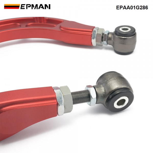 EPMAN Rear Adjustable Camber Arms With Urethane Bushings CNC Billet Aluminum For Civic (FC/FK) 2016-2021 EPAA01G286