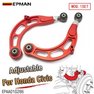 EPMAN Rear Adjustable Camber Arms With Urethane Bushings CNC Billet Aluminum For Civic (FC/FK) 2016-2021 EPAA01G286