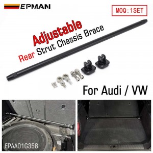 EPMAN Adjustable Aluminum Chassis Brace Kit for VW MK7 GTI R Rabbit Sportwagen Alltrack 1.8T 2.0T TDI for Audi A3 8V S3 RS3 EPAA01G358