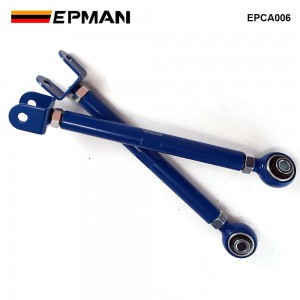 1pair/unit EPMAN Stainless Rear Lower Toe Control Arms / Bars For Nissan 240SX s13 / Silvia skyline 300zx EPCA006 