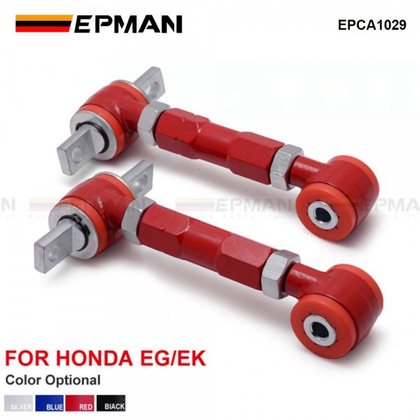 EPMAN New Racing Rear Adjustable Camber Arms Kit For 88-01 Honda Civic For Acura Integra EPCA1029