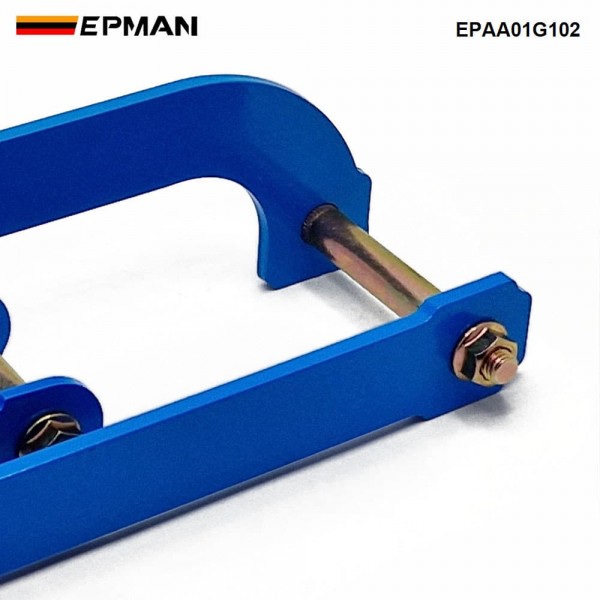EPMAN 2pcs Comfort Double Shackle Suspension Leaf Spring Rear Comfort Double G-Shackles Fit For Toyota Hilux REVO 2015+ EPAA01G102