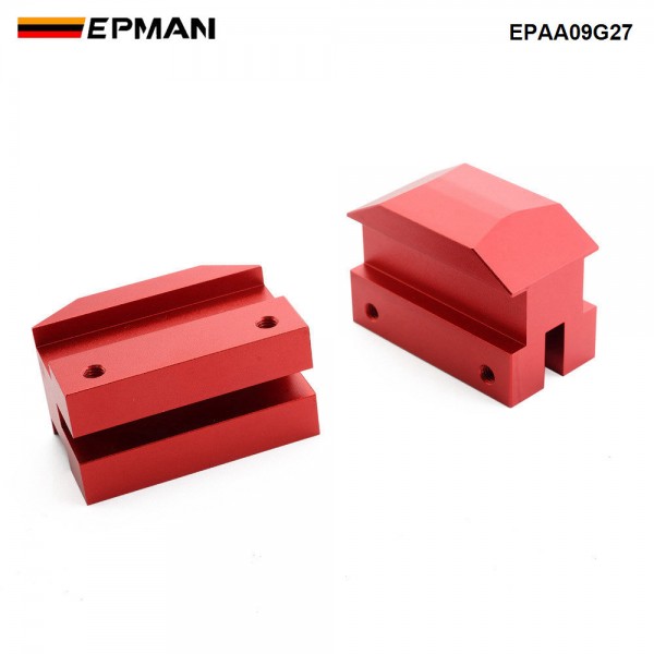 EPMAN 4Pcs Jack Lift Pad Anodized Aluminum for Chevrolet Camaro 6th Gen Except Convertible EPAA09G27