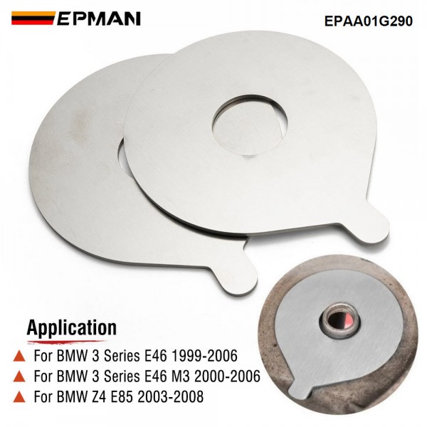 EPMAN Rear Coil-Over Spring Perch Reinforcement Plates For BMW E46 Z4 E85 323 325 328 330 M3 EPAA01G290