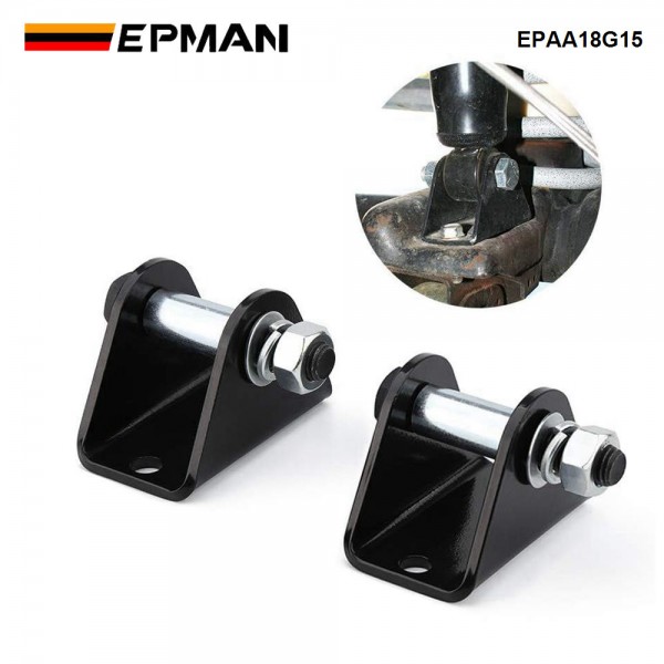 EPMAN 2PCS Rear Upper Shock Bar Pin Eliminator Kit For Wrangler TJ XJ ZJ LJ 1204800 1984-2006 EPAA18G15 EPMAN 2PCS Rear Upper Shock Bar Pin Eliminator Kit For Wrangler TJ XJ ZJ LJ 1204800 1984-2006 EPAA18G15