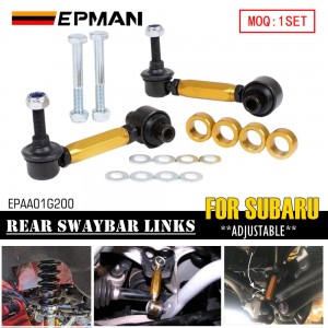 EPMAN Rear Adjustable Sway Bar End Link Suspension Stabilizer HeavyDuty For Subaru Forester SH, SJ/Outback BR EPAA01G200