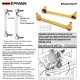 EPMAN Front Sway Bar End Link Assembly Universal Performance Live Adjustable EPAA01G277 EPMAN Front Sway Bar End Link Assembly Universal Performance Live Adjustable EPAA01G277