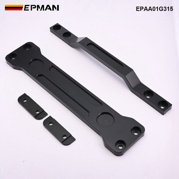 EPMAN Aluminum Billet Driveshaft Tunnel Brace For VW Audi Mk7/Mk8 GTI SportWagen Leon 5F FWD MQB EVO EPAA01G315