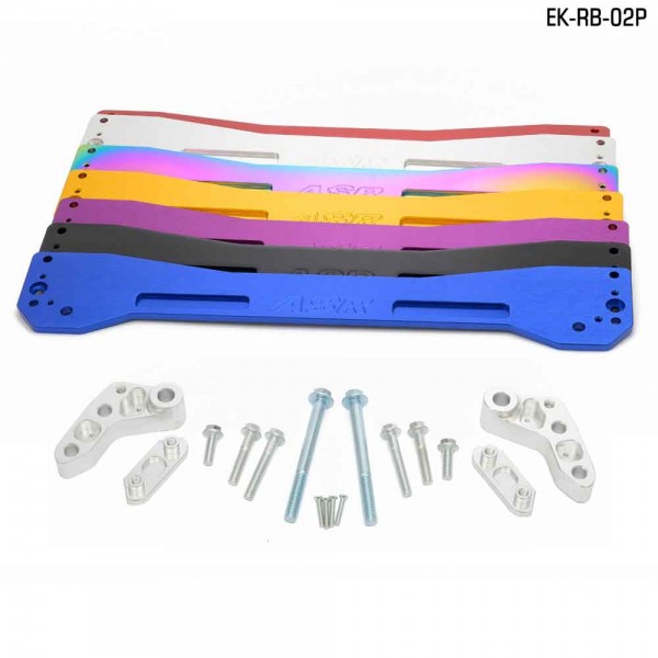 ASR Rear Subframe Reinforcement Brace For Honda Civic 96-00 EK-RB-02P ASR Rear Subframe Reinforcement Brace For Honda Civic 96-00 EK-RB-02P