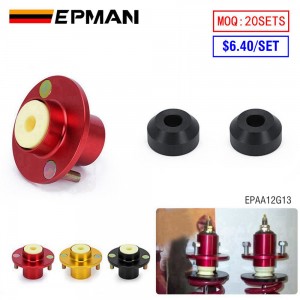 (MOQ:20 SETS) EPMAN 1SET Aluminum Top Hat Extender Coilover Shock Mount For 1988-2000 Honda Civic For Acura Integra 1990-2001 EPAA12G13