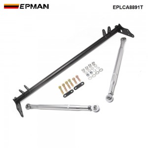 EPMAN Front Traction Control Arm Tie Bar Kit For Honda 88-91 Civic CRX EF K Series EPLCA8891T