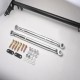 EPMAN Front Traction Control Arm Tie Bar Kit For Honda 88-91 Civic CRX EF K Series EPLCA8891T